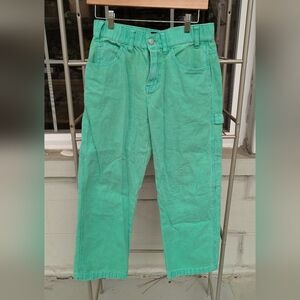 BDG Carpenter Jeans Lime Green Canvas Size 2